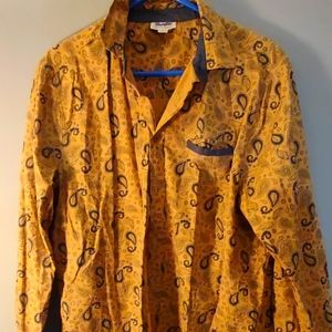 Wrangler paisley button down